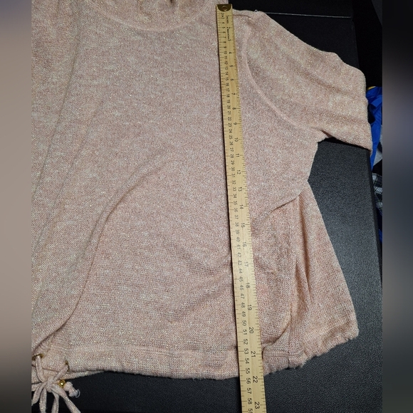 Hearts of Palm Sparkley Cowl Neck Sweater - Picture 8 of 8